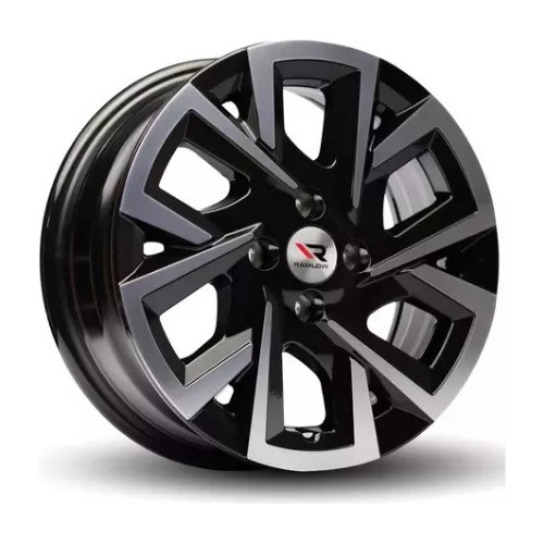 Rodas Vw Nova Saveiro Cross Aro 17 4x100 Jogo + Bicos P9080