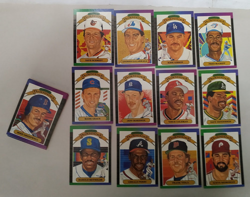 Cartas De Coleccion Diamond King Donruss Año 1986 Vintage