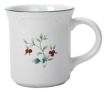 Conjunto De Louças Pfaltzgraff Winterberry Holiday De 16 Pe
