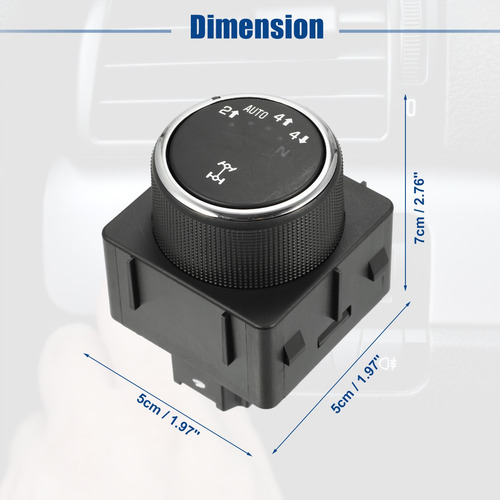 1 Interruptor Selector De Control 4x4 4wd Para Chevrolet Fro