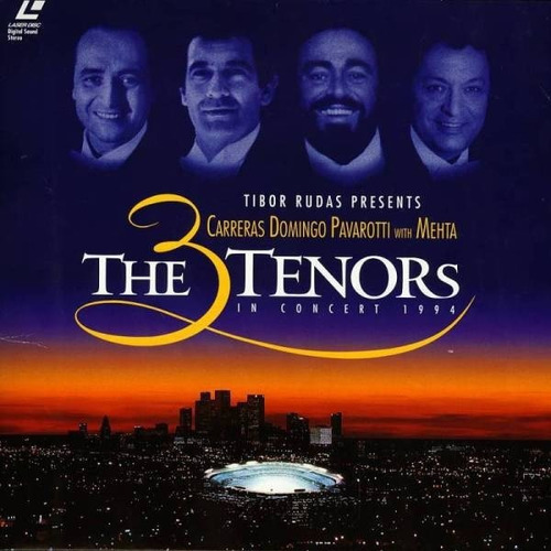 The 3 Tenors - Carreras, Domingo, Pavarotti With Mehta (cd 