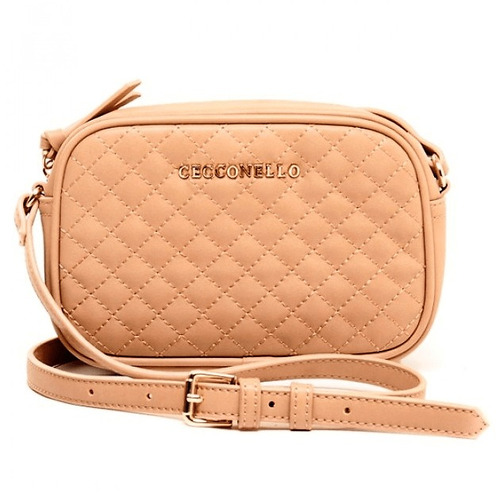 Imagem 2 de 5 de Bolsa Tiracolo Cecconello Matelassê Thailla Oval 126002