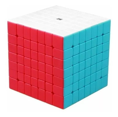  Cubo De 7 X 7 X 7 Pulgadas, Sin Calcomanías Moyu Mf8864