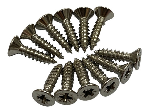 Tornillo Parker Acero Inoxidable 10x3/4  (19 Mm)  X 12 Un.