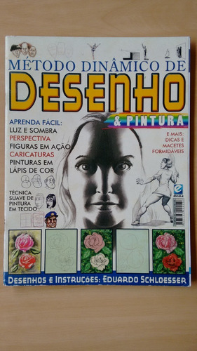Revista Método Dinâmico De Desenho Pintura Caricaturas 047k
