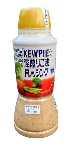 Imagem 1 de 1 de Goma Dressing 380ml Kewpie Tempero Gergelim Importado Japão