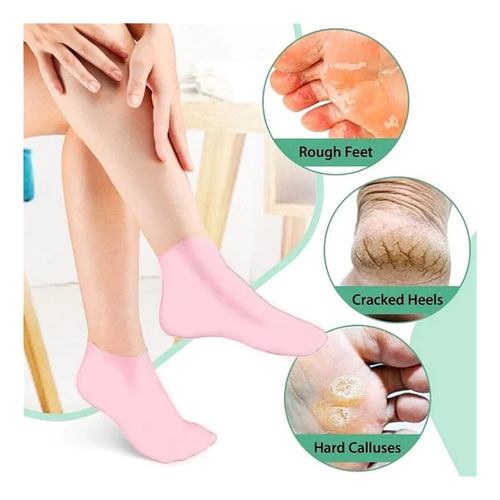 Calcetines De Silicona For Pedicura Women Foot Spa Cubrepié