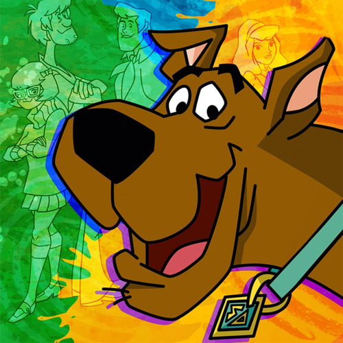 Scooby-doo &#39;mod Mystery&#39; Servilletas Grandes (1...