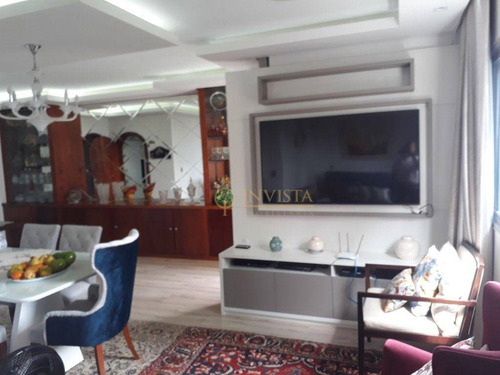 Imagem 3 de 13 de Apartamento Com 3 Dormitórios E Vista Mar - Centro/ Florianópolis - Ap6061