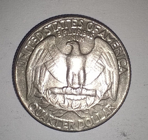 Moneda Cuarto De Dolar Washington 1967