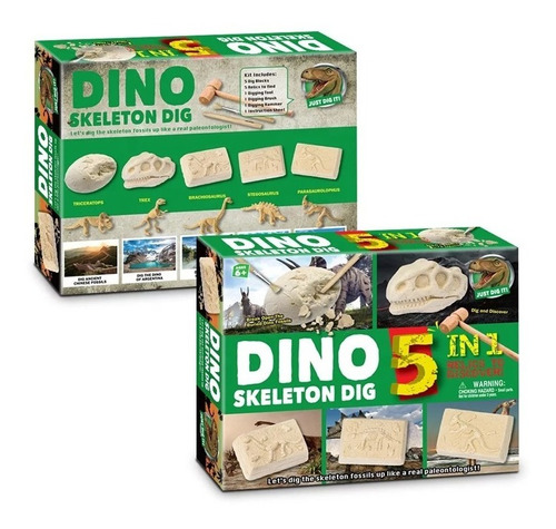 Kit Dino Excavación Importado Juguete Didactico