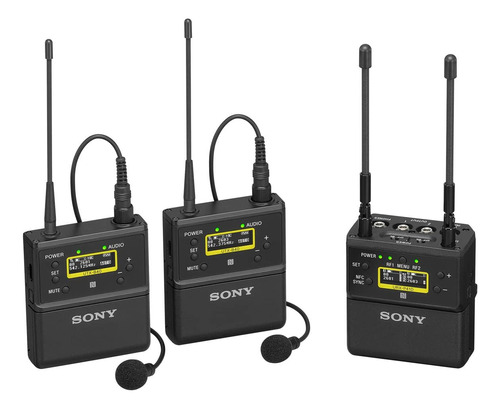 Sony Uwp-d, 2 Sistemas De Microfono Inalambrico, Negro (uwpd