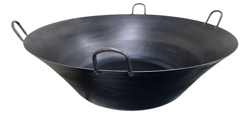 Tacho Beira Alta Preto Aço Carbono 95 Litros 97cm Diâmetro