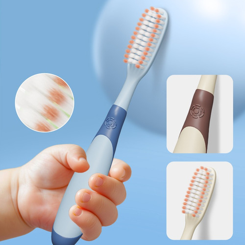 Cepillo De Dientes De Cerdas Suaves Con Forma De Pingüino, 4