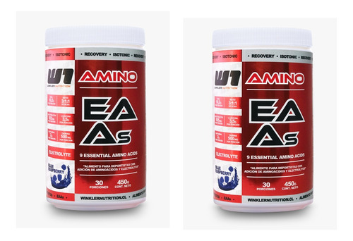 Pack 2 Aminoácidos Eaas + Bcaas + Electrolitos (60 Serv)