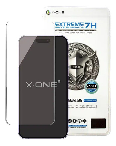 Kit Capa Dropguard + Película 7h X-one P/ iPhone 15 Pro Max