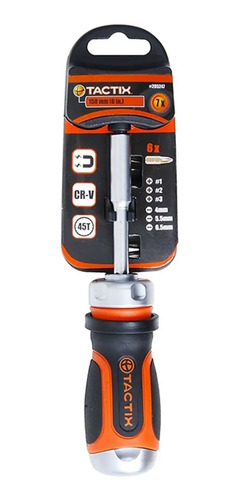 Destornillador De Torque C/chicharra Tactix 7 Piezas 205247 | Cuotas sin  interés