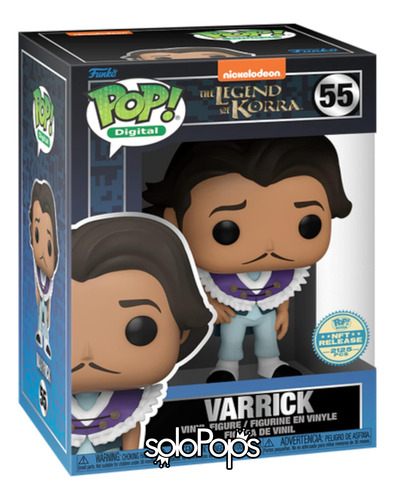 Funko Pop! - Avatar - Varrick - 55 - Nft Digital - 2,026 Pz (Usado)
