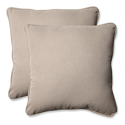 Almohada Perfecto Decorativas Beige Solido Lanzamiento Alm