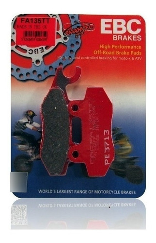 Pastillas Freno Ebc Brakes Suxzuki En 125-2 A