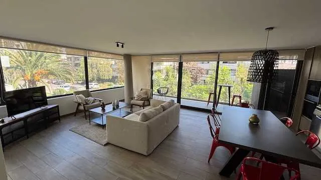 Imagen 3 de 24 de Arriendo Moderno Depto 3d+3b Pocuro (158822)