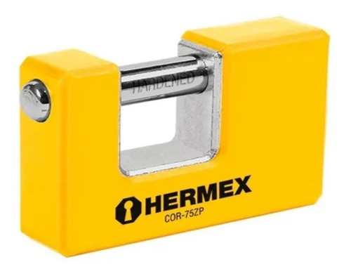 Candado Blindado Antipalanca Hermex 75mm