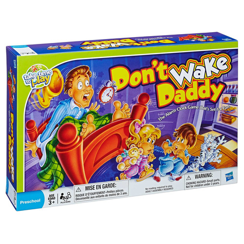 Juego De Mesa Don't Wake Daddy Hasbro, Edad 3+