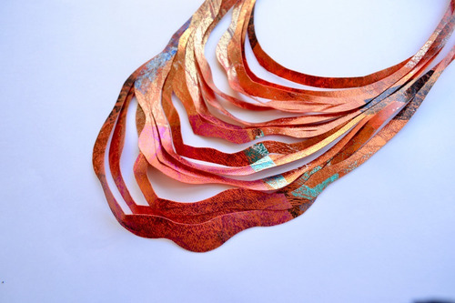 Imagen 3 de 4 de Collar Ondas - Estampas Varias