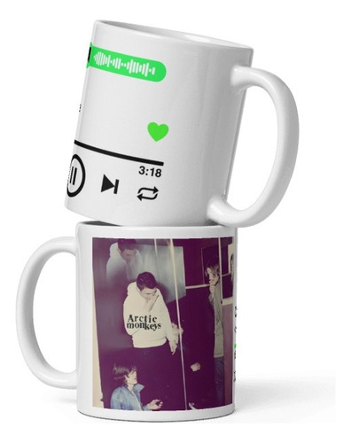 Taza Musical Arctic Monkeys | Cornerstone Blanco