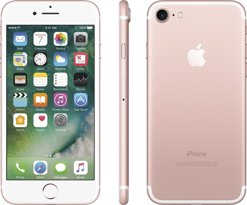 iPhone 7 32 Gb Rose Gold Nuevo Liberado + Vidrio Templado