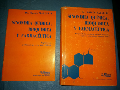 Sinonimia Química, Bioquímica Y Farmacéutica - Dr Margulis