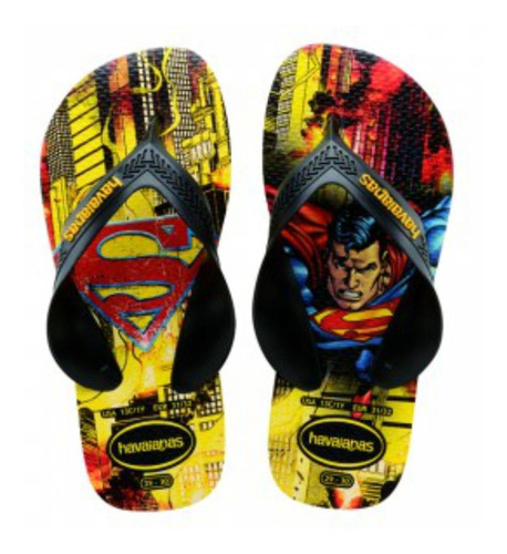 Ojotas Superman Super Heroes Havaianas - Mundo Manias