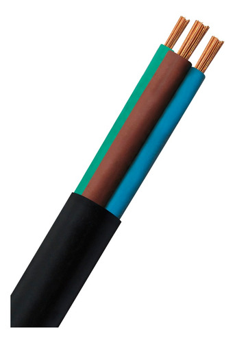 Cable Tripolar Tipo Taller 3 X 2,5  Mm  X Metro - Kalop