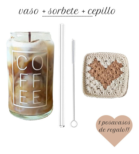 Vaso Con Sorbete De Vidrio Coquette Regalo San Valentin