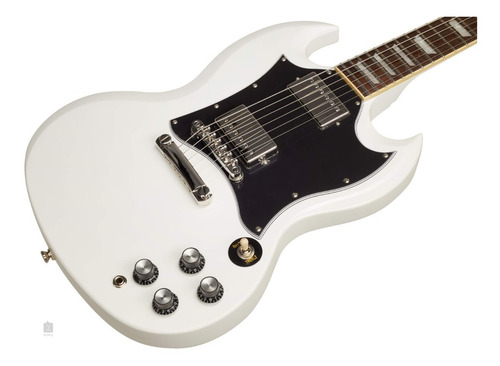 Imagem 2 de 7 de Guitarra EpiPhone Sg Standard Alpine White