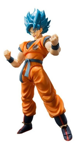 Figura Dbs Son Goku Super Saiyan God Blue Anime Shf