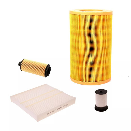 Kit 4 Filtros Para Chreolet S 10 2,8 Ctdi 16v 180cv 2012