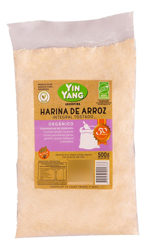 Harina De Arroz Integral Orgánico / Organic Brown Rice Flour