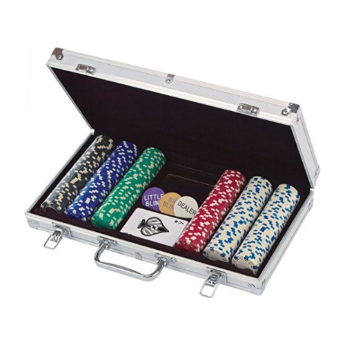 Juego De Mesa Set De 300 Fichas De Poker