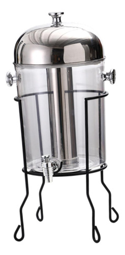 Dipensador De Jugo Comercial 8l Con Soporte De Bebidas