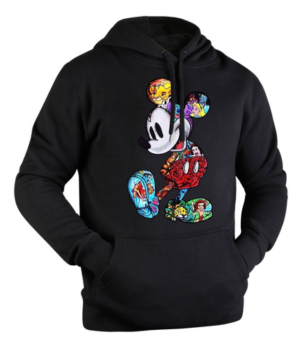 Buzo Canguro Mickey Minnie Mouse Hombre Mujer Unisex