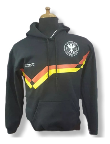 Hit 90s ! Canguro Rettro Hoodie Alemania 1990 ! Fútbol  