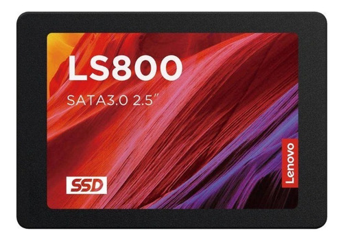 Ssd Lenovo Ls800 960gb 2.5 Sata Iii 520/500 Mb/s 3d Nand Color Negro