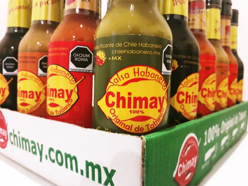 Salsa Chimay Pack De 24 Piezas Amarilla Roja Verde Negra