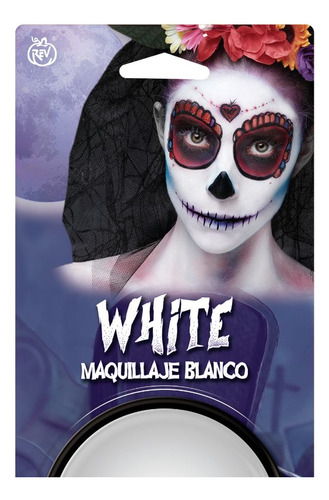 Maquillaje Pasta-blanco Disfraz Fiesta Carnaval Halloween