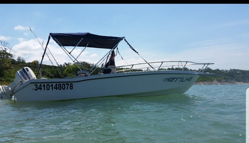 Lancha 22 Pés Fisher Com Carreta