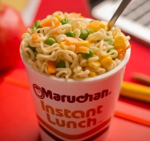 Caja Sopa Instantánea Maruchan Camarón Y Chile Piquín 12 Pz