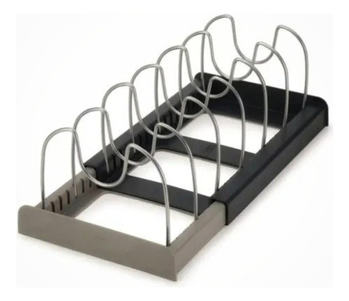 Organizador Tapas Ollas Expansible Estante Cocina Sartén
