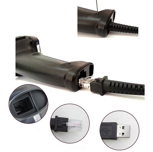 Lector Laser Codigo De Barras Usb Punto De Venta Scanner