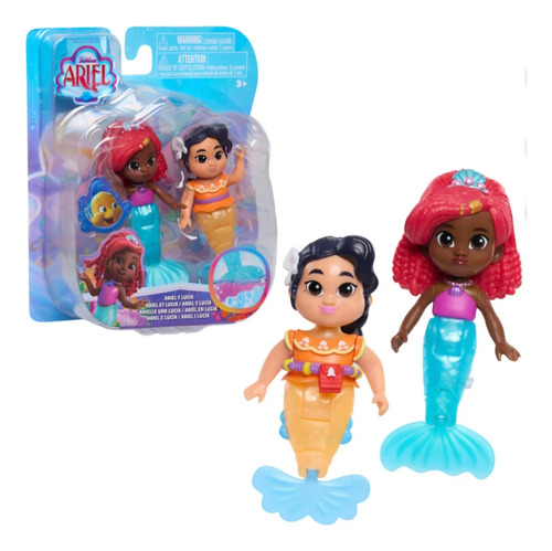 Disney Junior Ariel Y Lucia Sea Sorpresa Cambian De Color